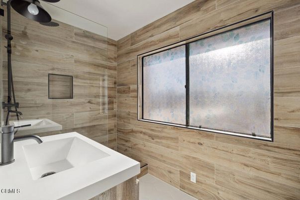 Bathroom, Interior, Wooden Walls