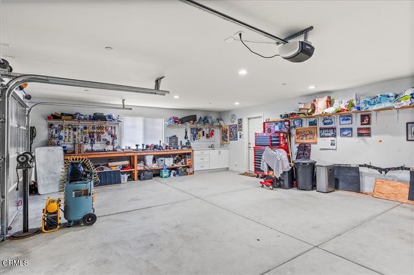Garage, Interior, Recessed Lighting