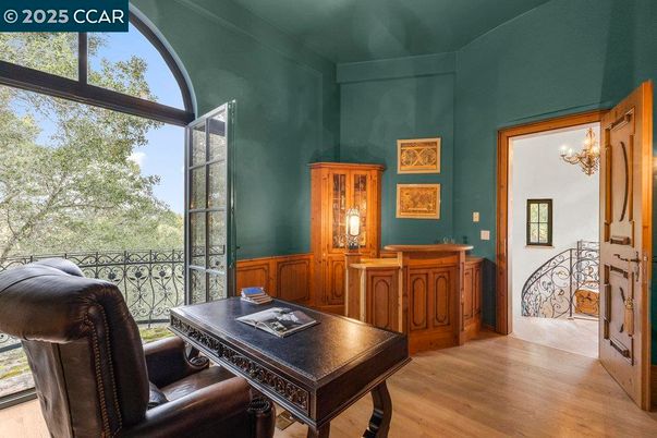 Home Office, Interior, Wood Texture Flooring