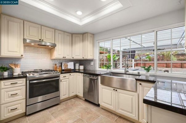 Interior, Kitchen, Recessed Lighting, Stainless Steel Appliances