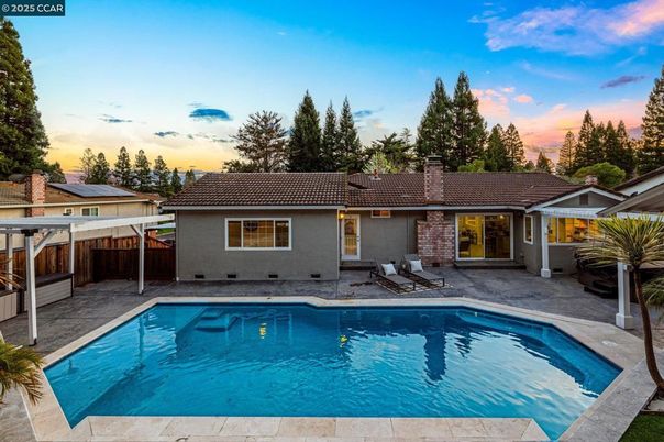 Exterior, Pool, Solar Panels