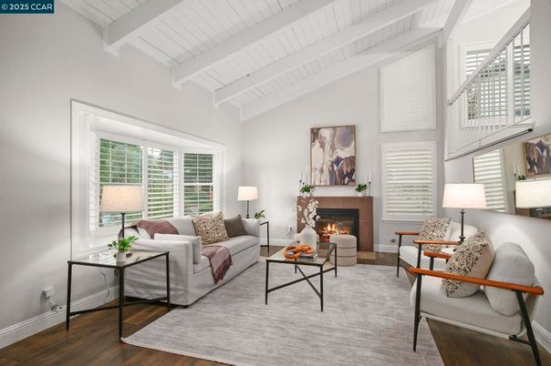 Fireplace, Interior, Living room, Wood Texture Flooring