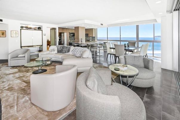 Dining room, Interior, Kitchen, Living room, Recessed Lighting, Stainless Steel Appliances, Water