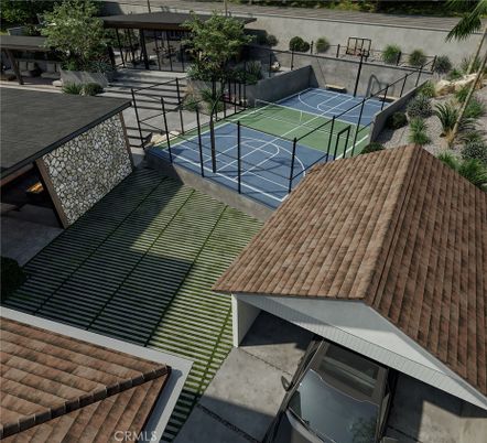 Exterior, Tennis Courts