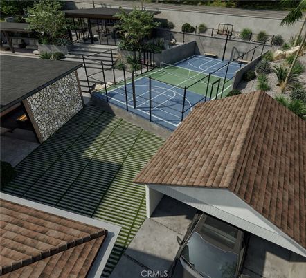 Exterior, Tennis Courts