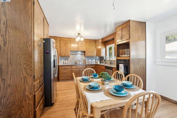 Dining room, Interior, Kitchen, Wood Texture Flooring