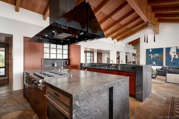 Interior, Kitchen, Living room, Wooden Beams, Wooden Ceilings