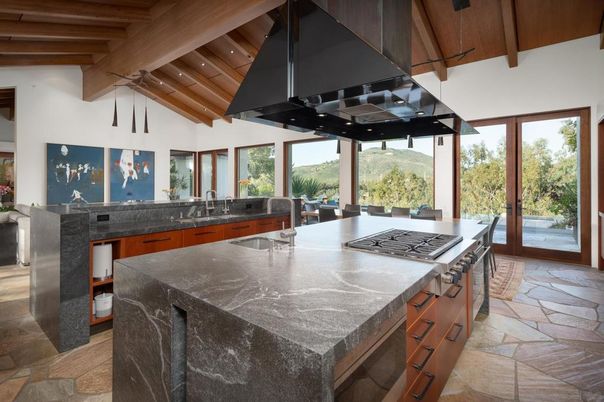 Interior, Kitchen, Recessed Lighting, Wooden Beams, Wooden Ceilings