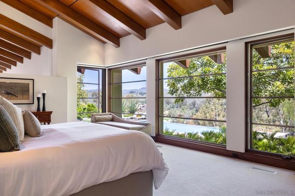Bedroom, Interior, Wooden Beams