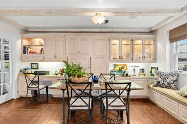 Dining room, Interior, Kitchen, Wooden Beams, Wood Texture Flooring