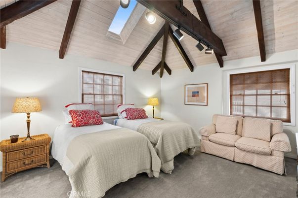 Bedroom, Interior, Wooden Beams, Wooden Ceilings