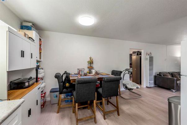 Dining room, Interior, Wood Texture Flooring