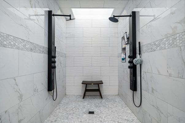 Bathroom, Interior, Marble Walls