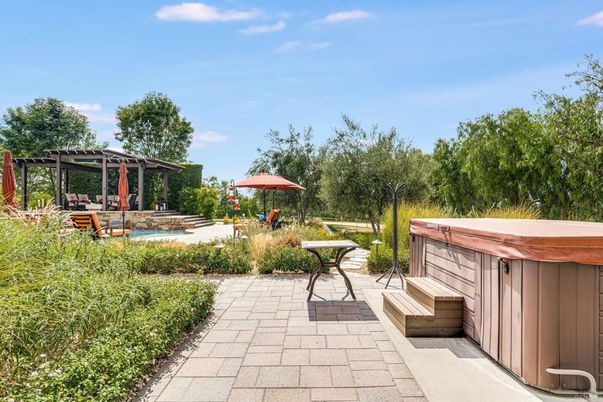 Backyard, Exterior, Hot Tub
