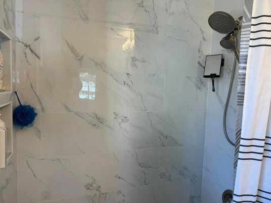 Bathroom, Interior, Marble Walls