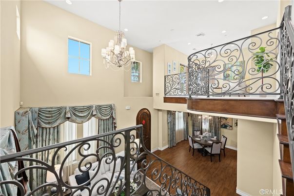 Chandelier, Interior, Recessed Lighting, Wood Texture Flooring