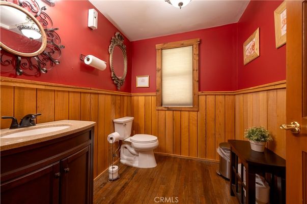 Bathroom, Interior, Wood Texture Flooring, Wooden Walls