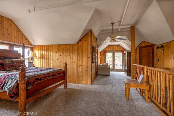 Bedroom, Interior, Wooden Walls