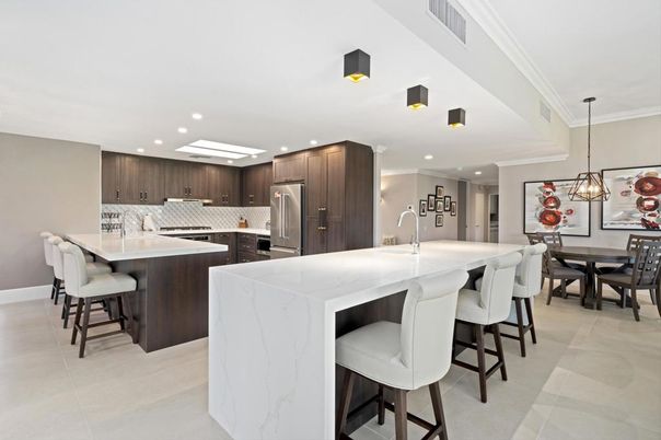 Dining room, Interior, Kitchen, Pendant Lights, Recessed Lighting