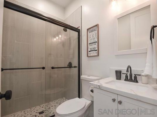 Bathroom, Glass Shower, Interior