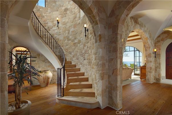 Interior, Stone Walls, Water, Wood Texture Flooring