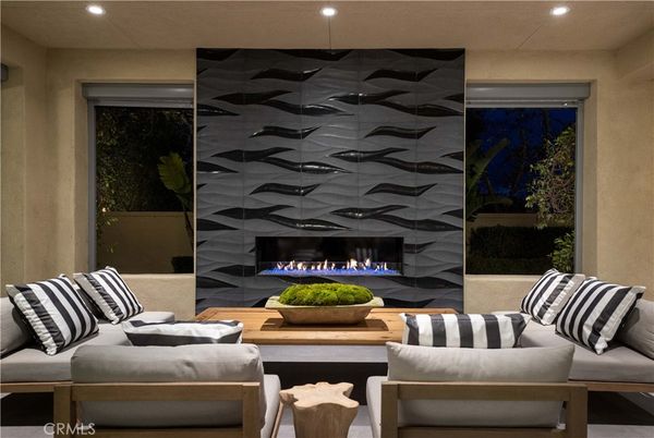 Fireplace, Interior, Living room, Recessed Lighting