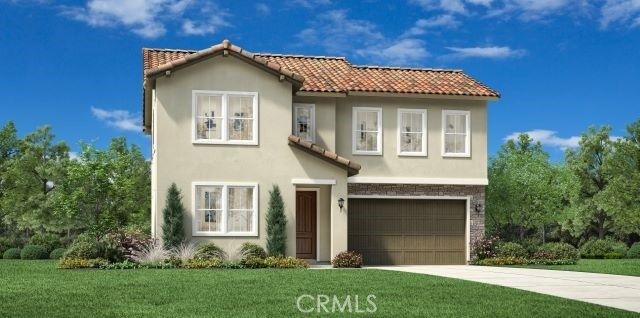 Attached, Backyard, Exterior, Facade, Mediterranean