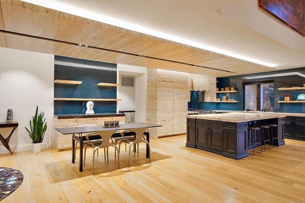 Dining room, Interior, Kitchen, Wood Texture Flooring