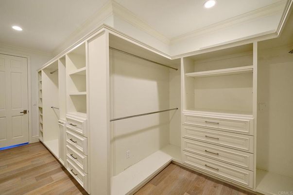 Interior, Recessed Lighting, Walk-in Closets, Wood Texture Flooring