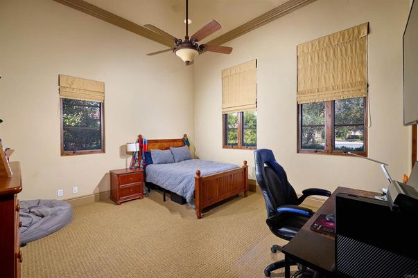 Bedroom, Home Office, Interior, Recessed Lighting