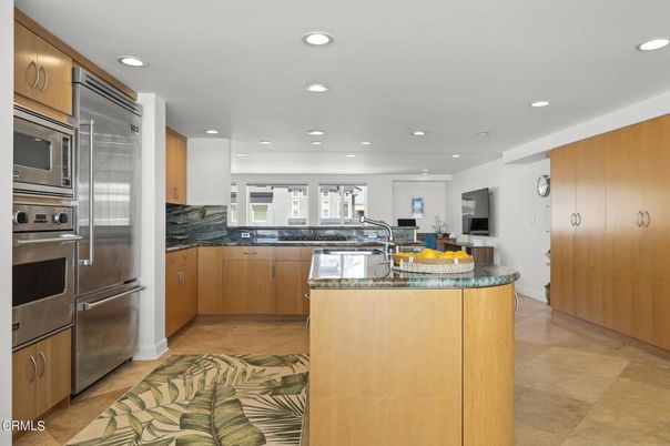 Interior, Kitchen, Recessed Lighting, Stainless Steel Appliances