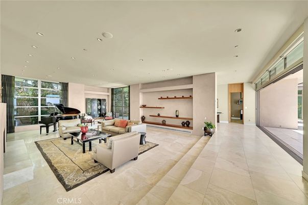 Interior, Living room, Piano, Recessed Lighting