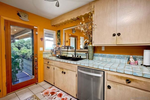 Interior, Kitchen, Stainless Steel Appliances, Tile Countertops