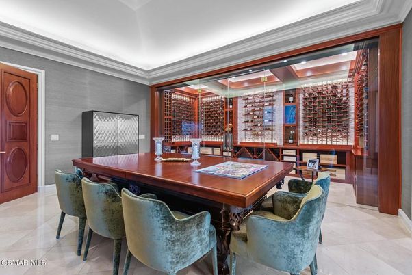 Dining room, Interior, Wine Storage