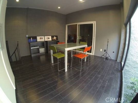 Fireplace, Interior, Recessed Lighting, Wood Texture Flooring