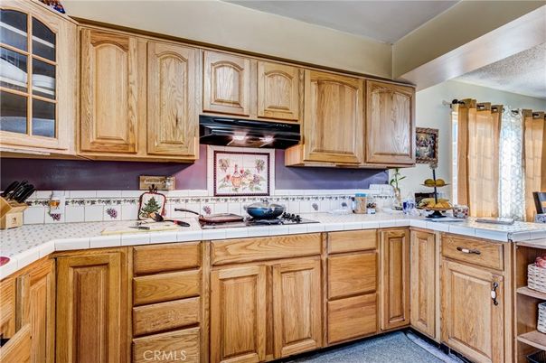Interior, Kitchen, Tile Countertops