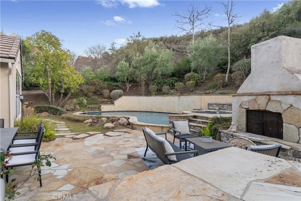 Backyard, Exterior, Fireplace