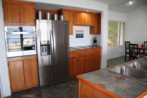 Interior, Kitchen, Recessed Lighting, Tile Countertops