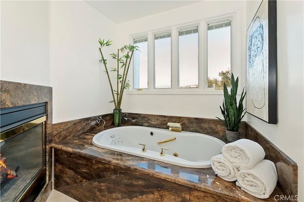 Bathroom, Fireplace, Interior