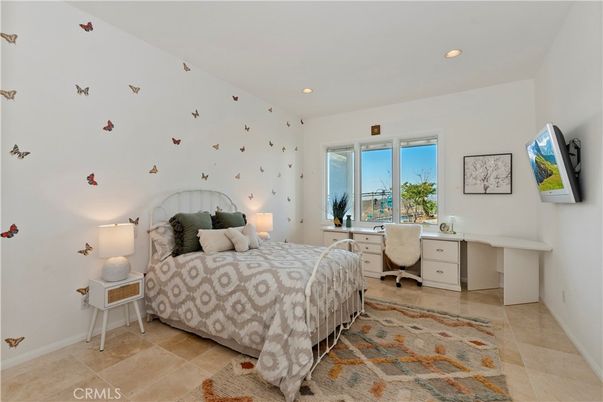 Bedroom, Home Office, Interior, Recessed Lighting