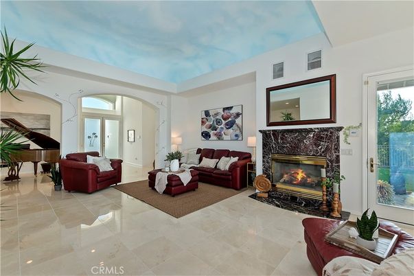 Fireplace, Interior, Living room, Piano