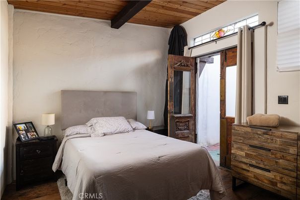 Bedroom, Interior, Wooden Beams, Wooden Ceilings, Wood Texture Flooring
