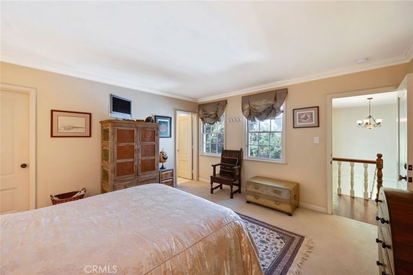 Bedroom, Chandelier, Interior