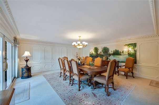 Chandelier, Dining room, Interior