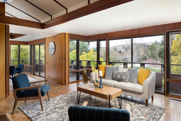 Interior, Living room, Sun Room, Wood Texture Flooring