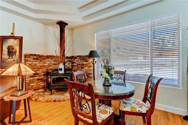 Dining room, Interior, Wood Texture Flooring