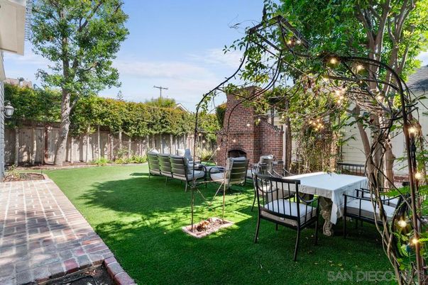 Backyard, Exterior, Fireplace