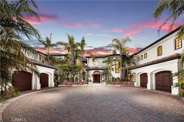 Attached, Backyard, Exterior, Facade, Mediterranean