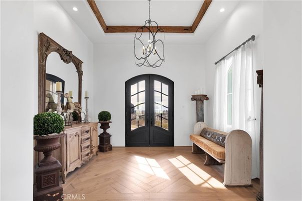 Chandelier, Interior, Pendant Lights, Recessed Lighting, Wood Texture Flooring
