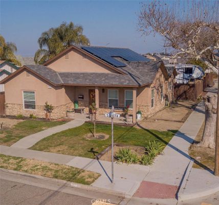 Exterior, Facade, Solar Panels, Ranch